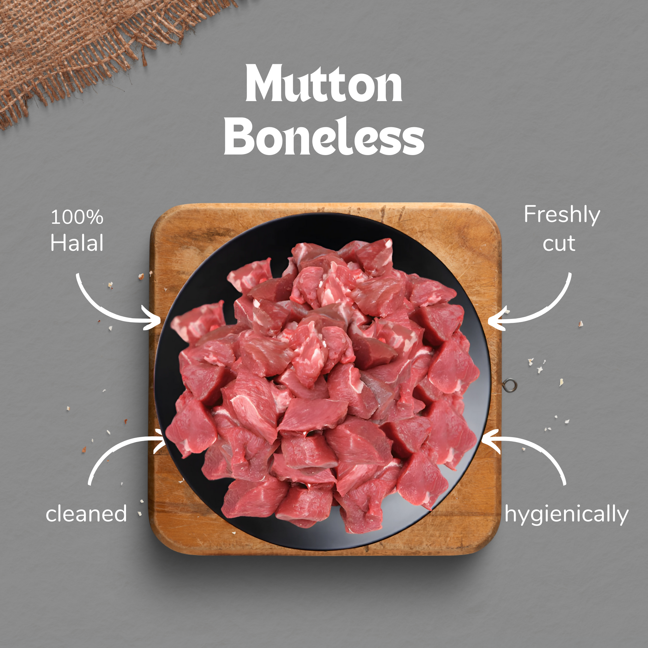 Mutton Boneless