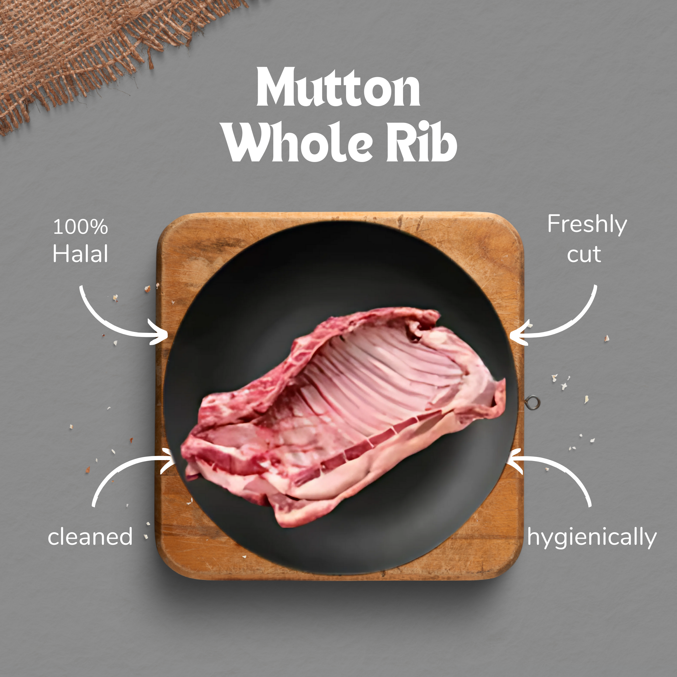 Mutton Whole Rib