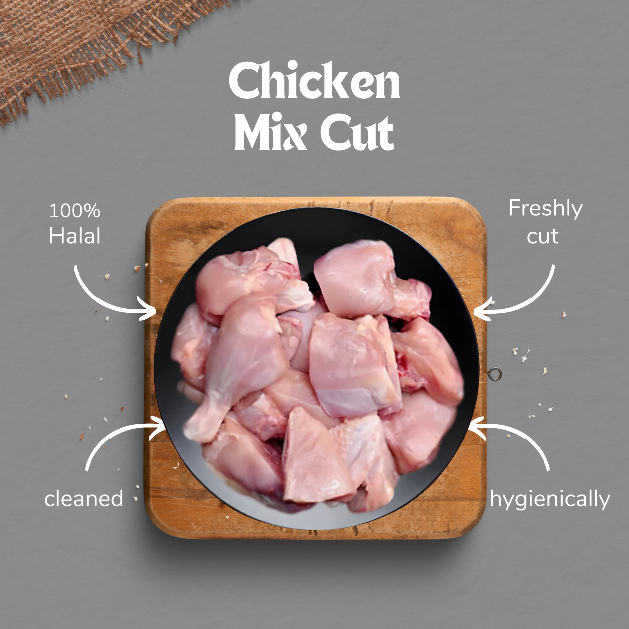 chicken mix cut
